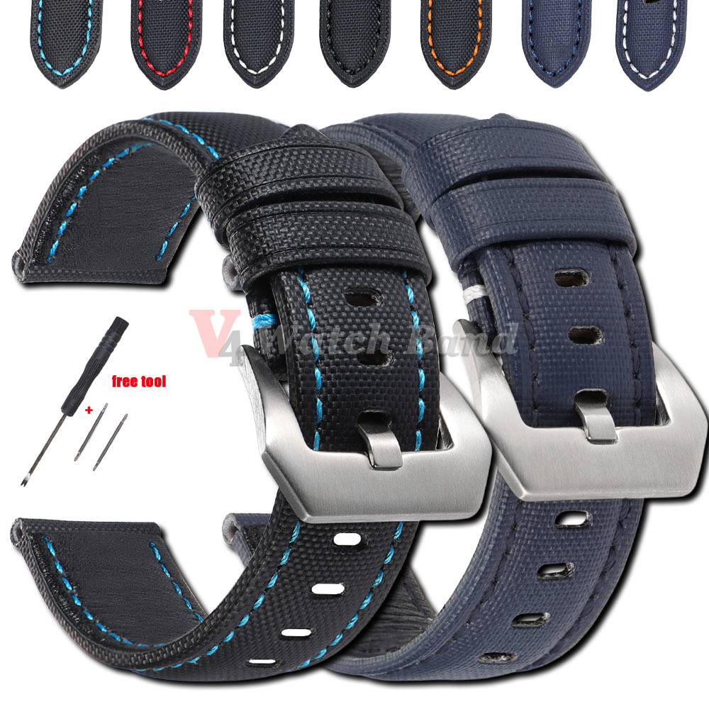 Canvas Strap Watch - Cinturino per orologio in nylon Sailcloth