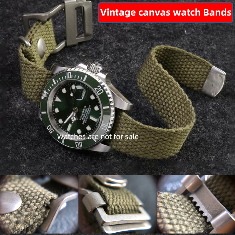 Cinturino per orologio in nylo - Canvas Strap Watch recensione e prezzo