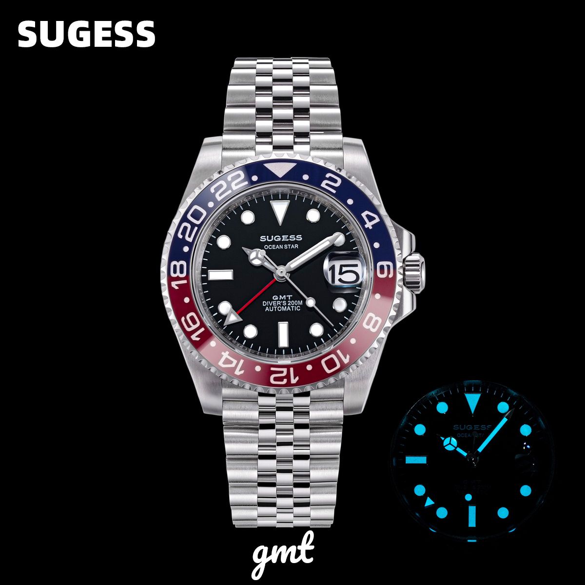 Orologio Subacqueo Sugess GMT  - Rolex Watch Submariner recensione e prezzo
