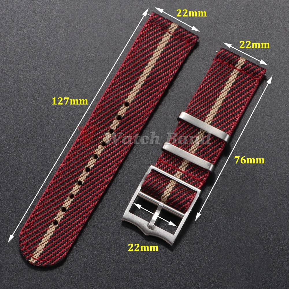 Cinturino in nylon da 20 22 mm - Suede Strap Watch recensione e prezzo