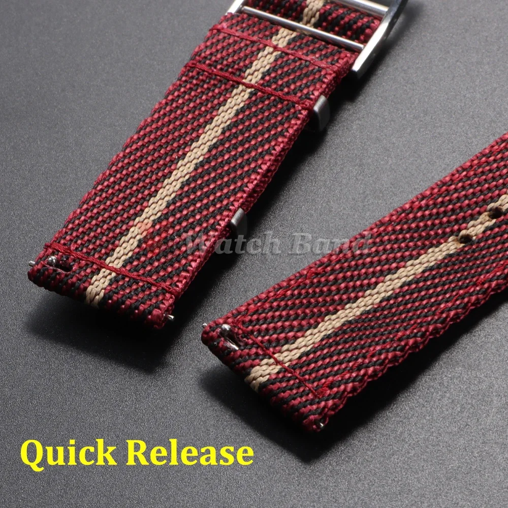 Cinturino in nylon da 20 22 mm - Suede Strap Watch recensione e prezzo