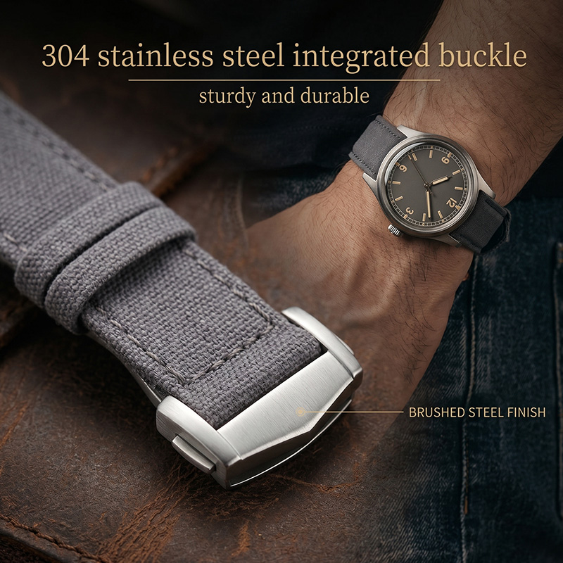 Cinturino per Orologio in Tela - Canvas Strap Watch recensione e prezzo