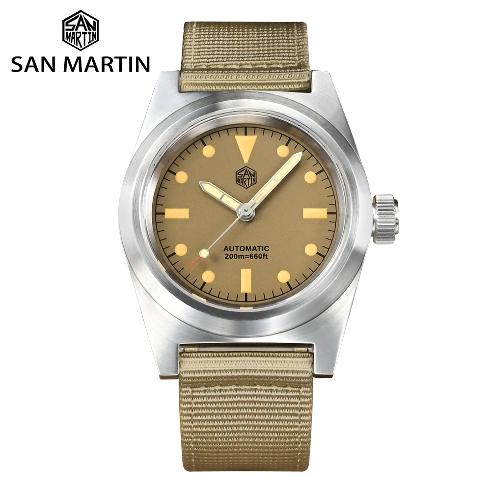 San Martin 38mm Orologio da pi - Tropic Strap Vintage recensione e prezzo